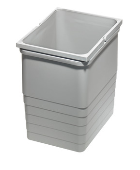 One2Five+Seven Bin 230x412x470mm Lt Grey - view 2