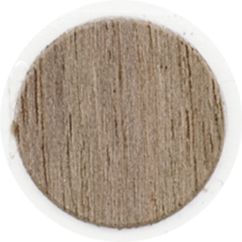 Cover Cap Self Adhesive Wood Veneer For screw heads or Minifix connector housing Walnut