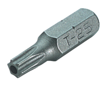 Insert Bit 6 Lobe Pin 1/4' Size T10