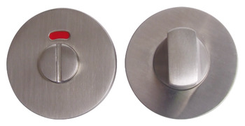 WC Release and Inside Turn for Startec Lever Handles Ø 50 mm Stainless Steel Emergency release and inside turn Satin