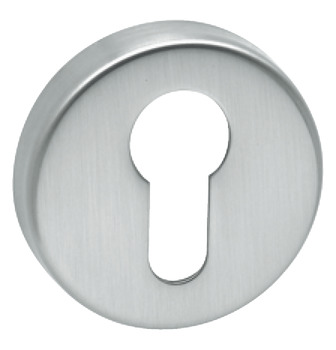 Escutcheons for Startec Lita Lever Handles Euro Profile Cylinder Stainless Steel Satin