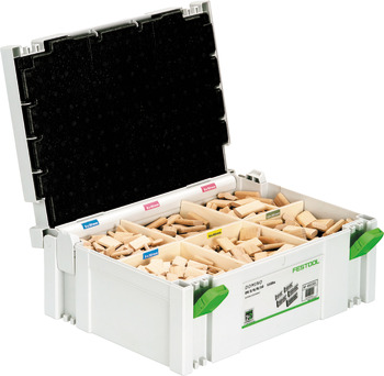 Domino Biscuits Boxed Beech Festool Dowel size: 10 x 24 x 50 mm 510 pcs/pack
