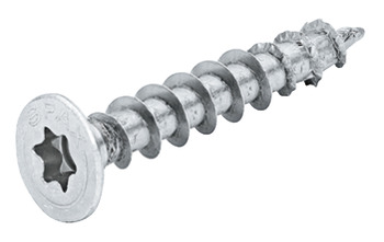 Spax Screw, Countersunk Head, T-Star, Fully Threaded, 4.0 x 40 mm