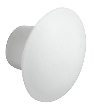 Cover Cap for Blind Holes Ø 5 mm Plastic For push fitting White RAL 9010 - view 2