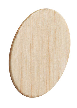 Cover Cap Self Adhesive Wood Veneer For screw heads or Minifix connector housing Pine