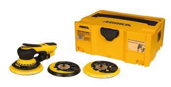 Sander Vacuum Orbital Deros 5650CV Mirka Ø 125/150 mm 220-240 V - with Abrant Ace discs and hose