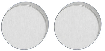Escutcheons for Startec Lever Handles Blank Ø 52 mm 304 Stainless Steel With steel substructure Satin
