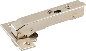 Concealed Post Hinge for Blind Corner Applications Tiomos 110° Click on arm Screw fixing cup without soft close