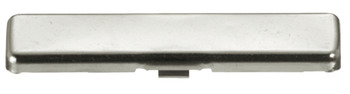 Hinge Arm Cover Plate Nickel Plated Steel Full overlay
