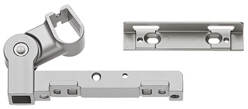 Centre Hinge Zinc Alloy For use with 407.32.906 & 407.32.907 Silver coloured finish