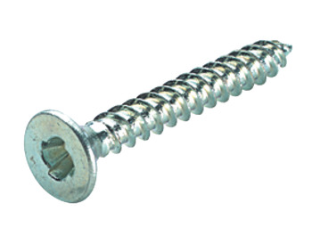 Security Screw, Countersunk, One Way Pozi Drive, 4.2 x 32 mm
