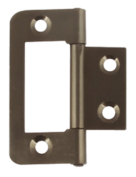 Flush Hinge Steel 105 Length x width: 50 x 24 mm flap thickness 1.2 mm zinc plated