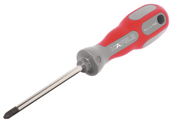 PZ Screwdriver Häfele Chrome-Molybdenum-Vanadium Steel Drive: PZ1 length: 187 mm