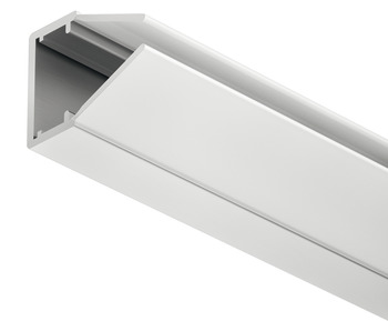 Glass Edge Profile for Loox LED Flexible Strip Lights Loox 5108 For Loox LED 2013/2015/2037 Length 2000 mm with milky cover