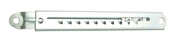 Telescopic Ratchet Fitting 10 Adjusting Positions Silver finish