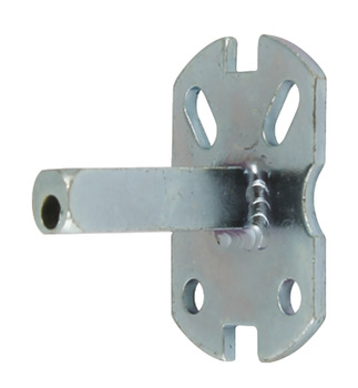 Fixed Spindle for Startec Lever Handles on Round Roses 8 mm on plate Zinc plated steel