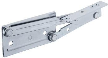 Bench Seat Hinge Steel Blue Zinc Glv - view 2