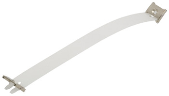 Clothes Protecting Guard for Aximat 300 Exposed Axle Hinges White plastic 344.00.992
