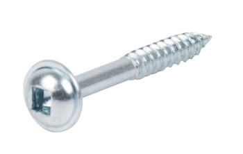 Pocket Hole Screw, Domed Head, Square Drive, Partially Threaded, 3.75 x 30 mm
