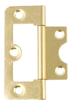 Flush Hinge Steel 105 Length x width: 60 x 26 mm flap thickness 1.2 mm florentine bronzed