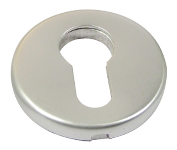 Escutcheons Euro Profile Cylinder Ø 50 mm Aluminium Satin