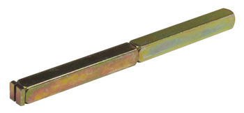 Split Spindle 8 mm Square for use with Split Follower Locks High-grade alloy steel Length 120 mm to suit doors max. 54 mm thick
