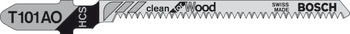 Jigsaw Blade Bosch T101AO 1 pack = 5 blades