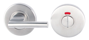 WC Release and Inside Turn Disabled Ø 52 mm Stainless Steel Emergency release and inside turn Satin