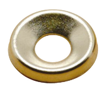 Washers Screw Cup Size No. 10 depth Ø 15.1 x 3.0 x hole Ø 6.7 mm nickel plated