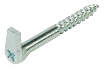 Screw Hook with Cross Slot Hook length 100 mm thread Ø 5.8 mm