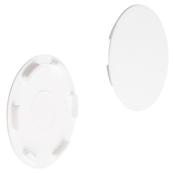 Cover Cap Plastic for Maxifix Housing For push fitting White RAL 9010 finish Ø 38.5 mm