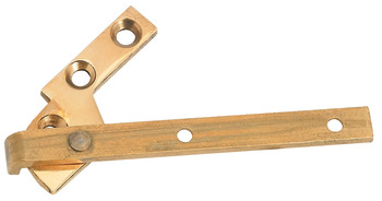 Pivot Hinge 90° for Writing Bureau Drop leaf mounting Length 83 mm