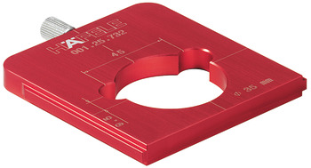 Red Jig Drill Guide-Hinge D35 45/9.5mm
