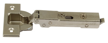 Concealed Cup Hinge 100° Refrigerator Door Click On Arm Tiomos With self-closing mechanism (spring) Without soft close screw fixing cup 45/9.5