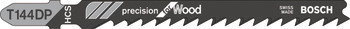 Jigsaw Blade Precision Worktop Bosch T119B 1 pack = 5 blades