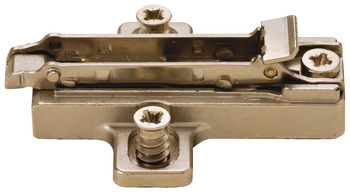 Duomatic 3mm M.Plt Cruci Eur Zinc Alloy NP - view 3