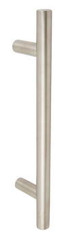 Pull Handle Bolt Through Fixing 304 Stainless Steel Guardsman H Length 400 mm hole centres 300 mm satin