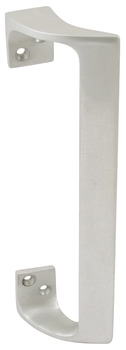 Pull Handle Cranked Face Fixing Aluminium Length 230 mm satin anodised