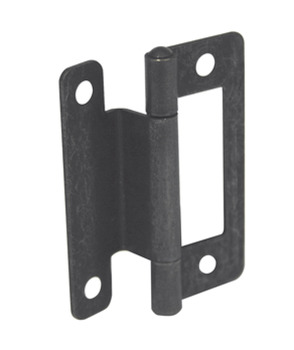 Flush Hinge Cranked Length 50 mm Steel Ideal for caravans and mobile homes Florentine bronzed