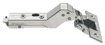 Concealed Cup Hinge 110° for 45° Angle Cabinets Inset Mounting Tiomos Screw fixing cup 45/9.5 with soft close