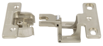 Exposed Axle Hinge 270° with Short Hinge Arm Nickel plated