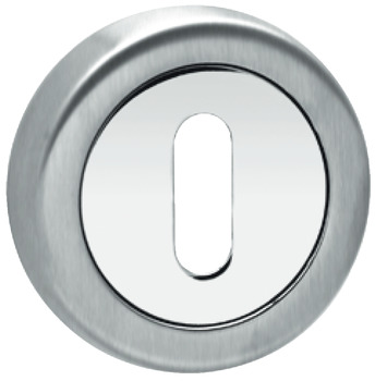 Escutcheons for Startec Space Lever Handles Standard Keyway Polished/satin stainless steel
