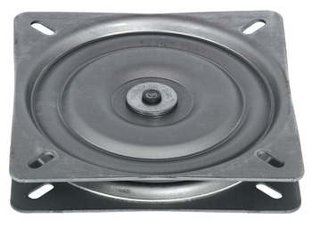 Furniture Turntable 360° Load Capacity 100 kg Bright Steel Overall size 175 mm