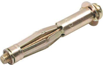 Metal Cavity Fixing Fischer HM6 Length 67 mm for board thickness of 20-34 mm drill Ø 12 mm min. drill hole depth 71 mm