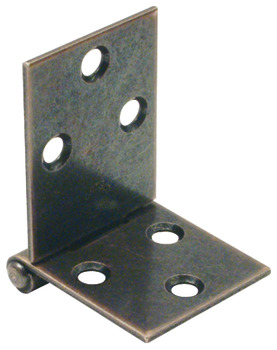Table Hinge 78 x 31 mm for Table Flaps or Cabinet Door Front Flaps Bright zinc-plated