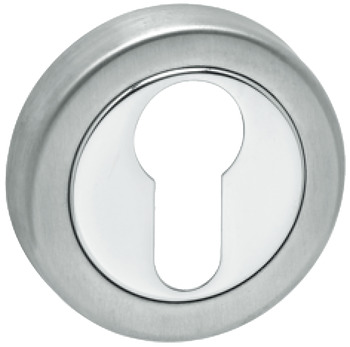 Escutcheons for Startec Space Lever Handles Standard Keyway Polished/satin stainless steel