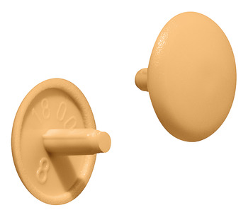 Trim Cap for Hospa Screws with Countersunk Head Plastic Pine coloured