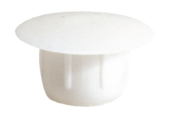 Cover Cap for Ø 12 mm Blind Hole For push fitting White RAL 9010 - view 2