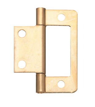 Flush Hinge for Inset Doors Length 40 mm Steel With fixed pin Zinc plated
