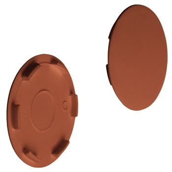 Cover Cap Plastic for Maxifix Housing For push fitting Brown RAL 8007 finish Ø 38.5 mm